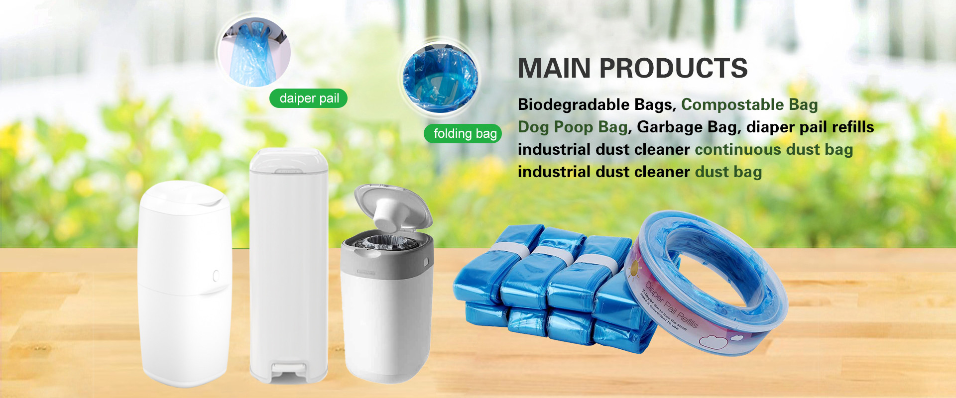 quality Diaper Pail Refill Bags factory