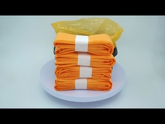 Customized Diaper Disposal Refill Biodegradable Disposable Potty Liners Orange