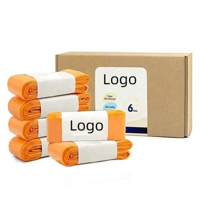 Guter Preis Maßgeschneiderte Windeln Wegwerffüllung Biologisch abbaubare Einweg-Potty-Liner Orange Online