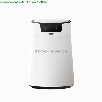 قیمت خوب ABS White Smart Trash Can 13.5L Intelligent Induction خود بسته بندی سطل زباله ها سنسور مادون قرمز سطل زباله برای آشپزخانه آنلاین