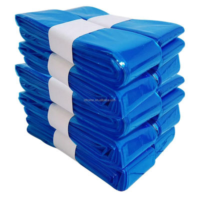 Blaue biologisch abbaubare Müllsäcke
