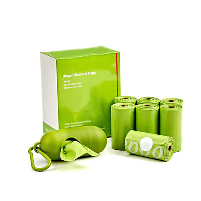 Good price Odor control Compostable Garbage Bags Eco Friendly Biodegradable Dustbin Bags Green online