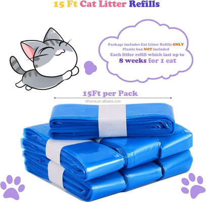 Bom preço. Sacos de lixo para gatos de auto-segamento inteligente e garantido Sacos de lixo para gatos de grande porte, fortes e grossos Sacos de lixo para gatos com corda de tração on-line