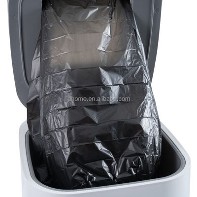 Good price White Smart Sensor Trash Can Customized Automatic Kitchen Bin Rectangular online