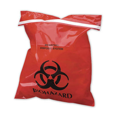 Good price Customized Medical Waste Bags 15m Red Hazardous Waste Bags Biodegradable online