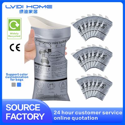 Good price Solidifying Gel Emergency Portable Urine Bag Eco-Friendly Disposable Urinals  Source-Factory Portable Urine Bag Universal Emergency Toilet Refills
 online